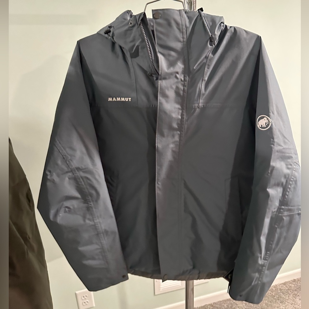 Treeline HS Thermo Hooded Jacket Men -gray size medium
